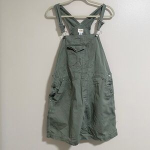 Vintage Cherokee Green Overalls Size Medium